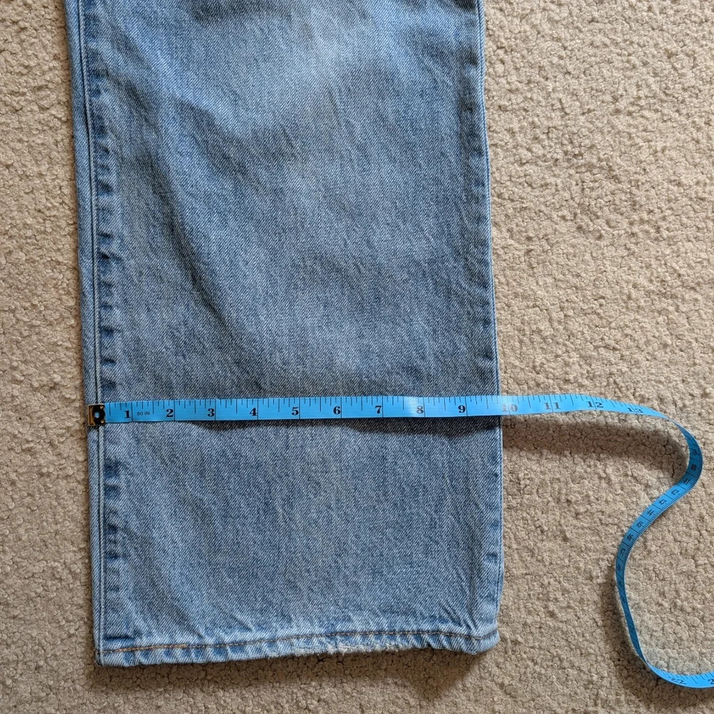 Aritzia Denim Forum The Farrah Hi-Rise Wide Jean 27 Waist - Picture 11 of 14
